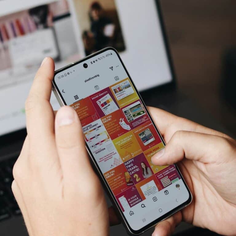 365 days of content shown on a phone