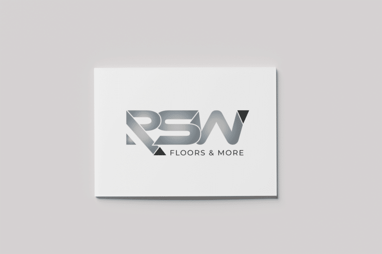 RSW Floors Logo mockup